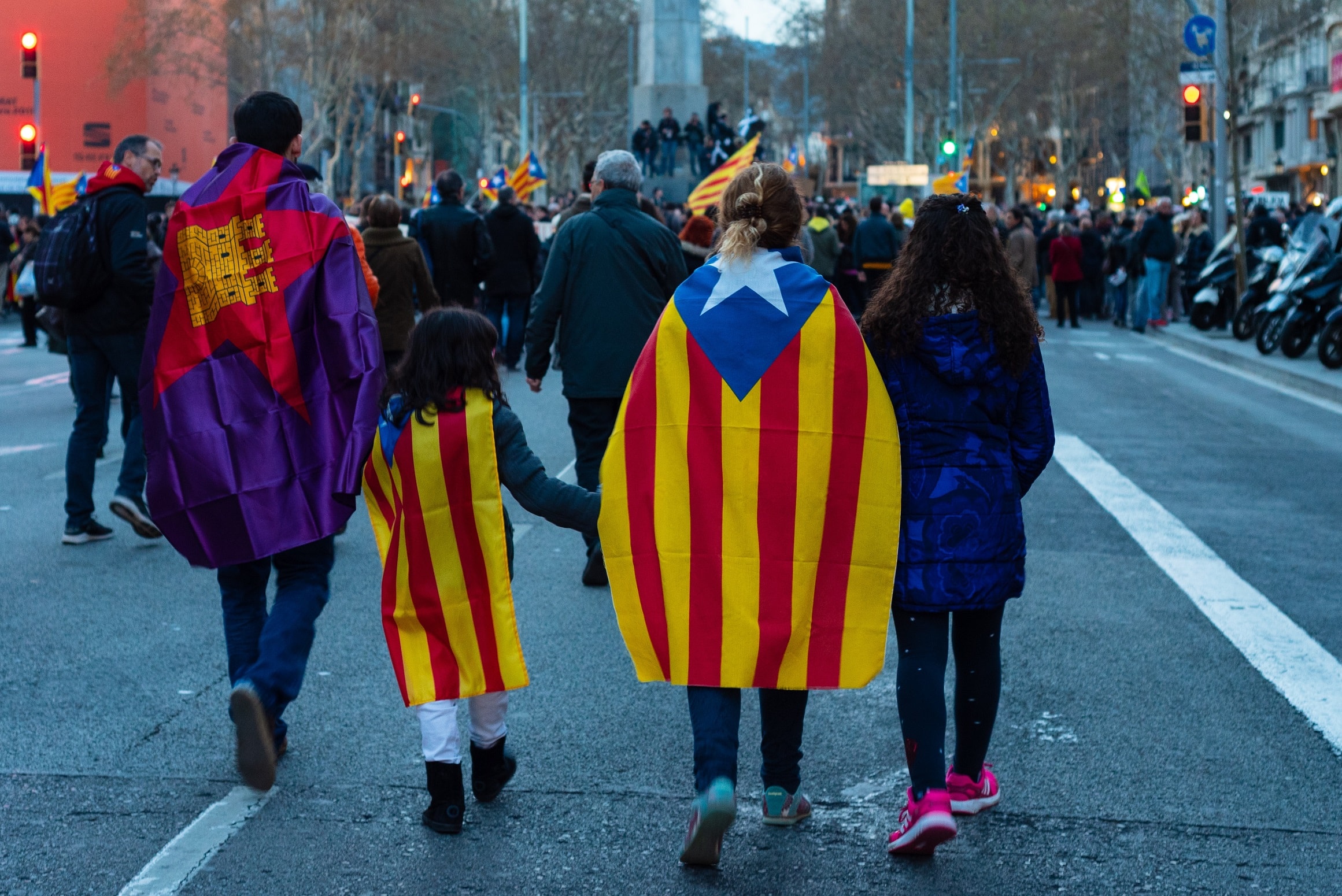 Proteste in Barcelona