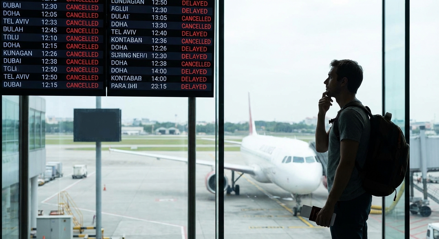 Flugausfälle im Nahen Osten: Was Passagiere jetzt wissen müssen