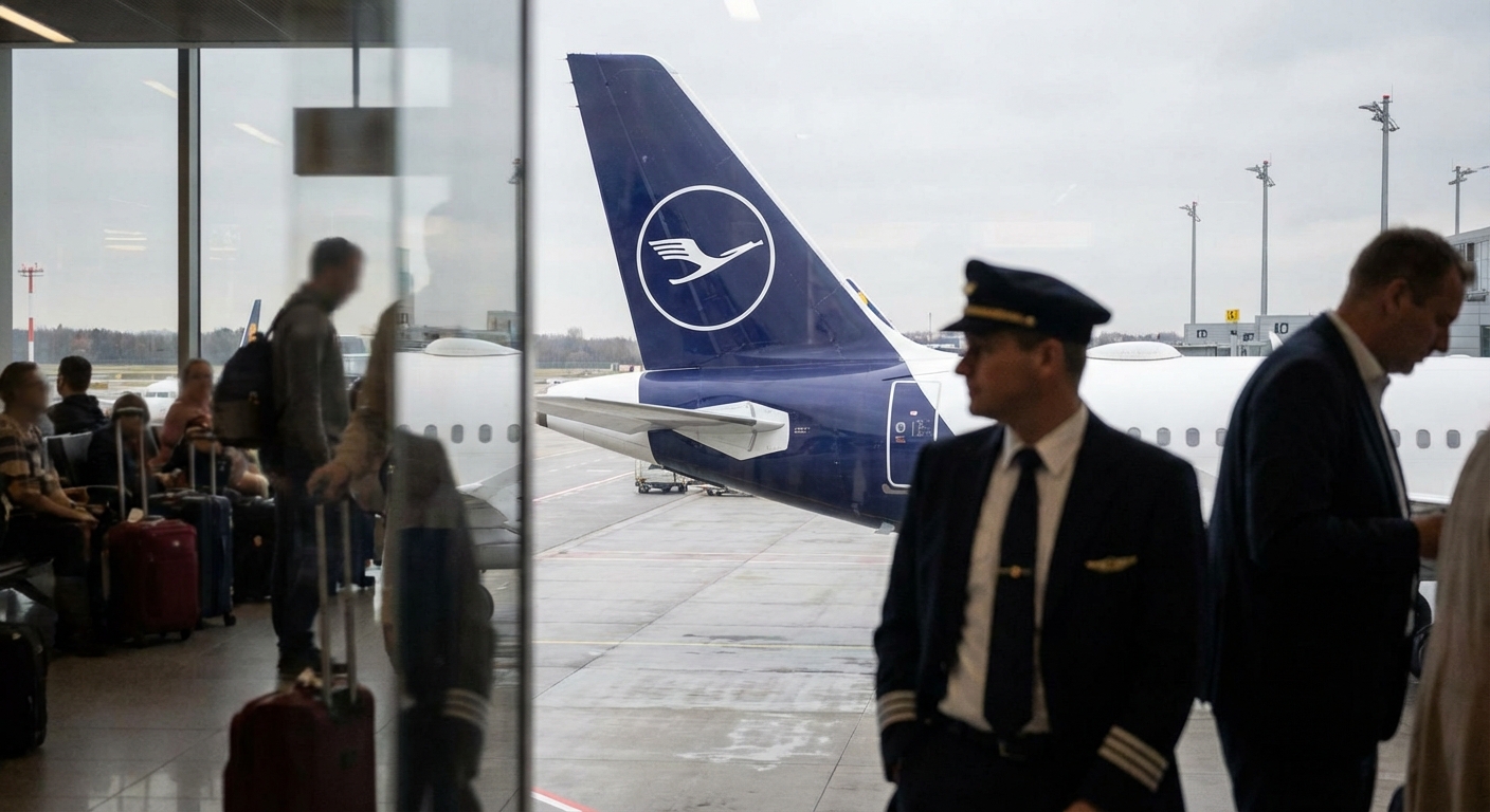 Lufthansa Piloten setzen Streik vorerst aus